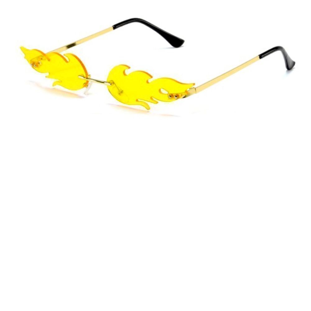 Retro Flame Frame Sunglasses  